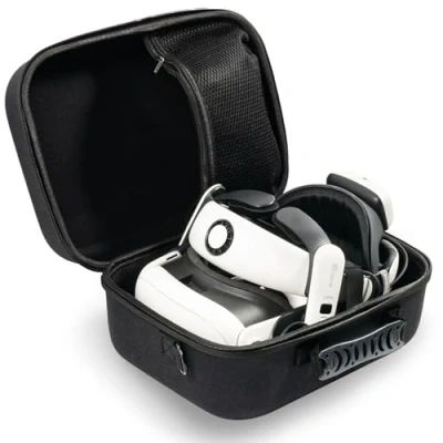 Image of Carrying Case for Meta Quest 3, Travel Bag Compatible with BOBOVR S3 Pro Battery Head Strap, Controllers and Other Accessories, Hard Shell Superior Protection Oculus 3 (Black，XL)