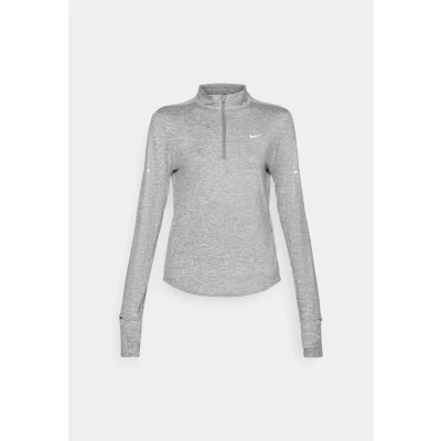 Image of Nike Performance Swift TOP Long sleeved top, Women&#039;s, Size: Large, smoke grey/light grey/reflective silver