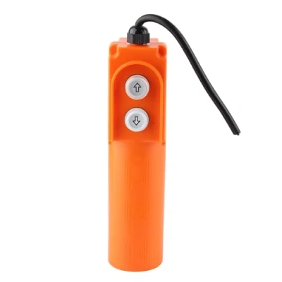 Image of Crane Push Button Switch Up Down Hoist Self Resetting with Capacitor 220 380V 30uF for Small Cranes, Electric Hoists