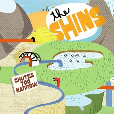 Image of The Shins Chutes Too Narrow 2004 UK CD album SPCD625