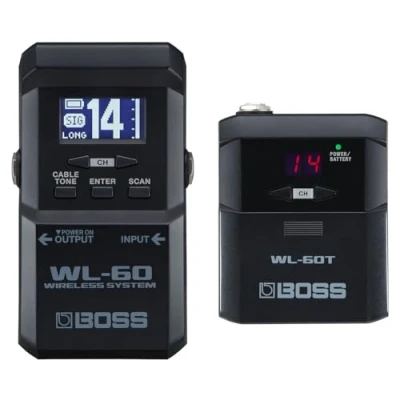 Image of BOSS Wl 60 Guitar Wireless System, Premium Audio Performance with Lightning Fast Technology