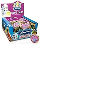Image of Johnsons Bulk Box Treat 2 Eat Seed Bells For Canaries 1x27