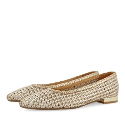 Image of Gioseppo Atherton Ballet pumps, Women&#039;s, Size: 3, Oro/plata Leather