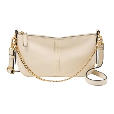 Image of Fossil Women&#039;s Jolie Baguette, White, Medium