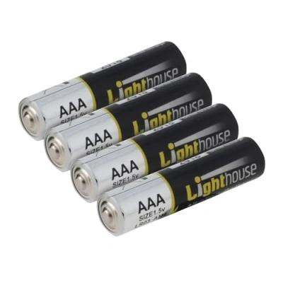 Image of Lighthouse Torches L/HBATAAA Alkaline Batteries AAA (4 Pack)