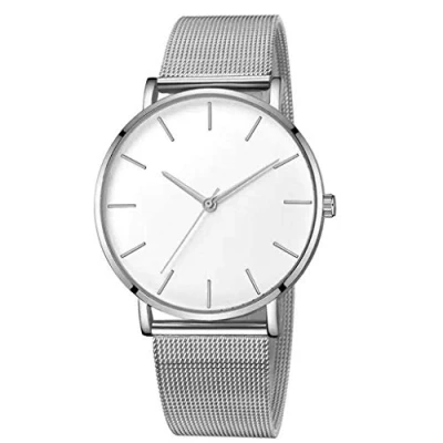 Image of Festiday Mens Quartz Watches, Men&#039;s Stainless Steel Dial Casual Bracele Gift, Male Wrist Watch Sale for Men Boys Kids Sports Watch,Watches Women