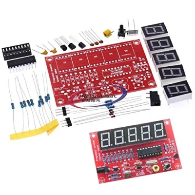 Image of 1Hz 50MHz Digital LED Crystal Oscillator Tester Frequency Counter Meter RF Electronic DIY Kits Tools PCB Board Module