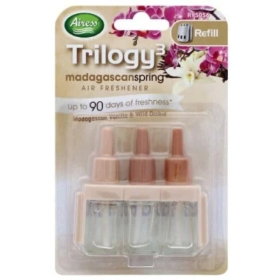 Image of 3VOLUTION PLUG IN AIR FRESHENER REFILLS TRILOGY3 AMBI PUR COMPATIBILITY 20ml (Madagascan Spring)