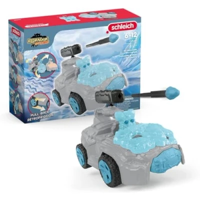 Image of schleich 42669 Ice CrashMobile with Mini Creature, from 7 years, ELDRADOR CREATURES Playset, 17 pieces