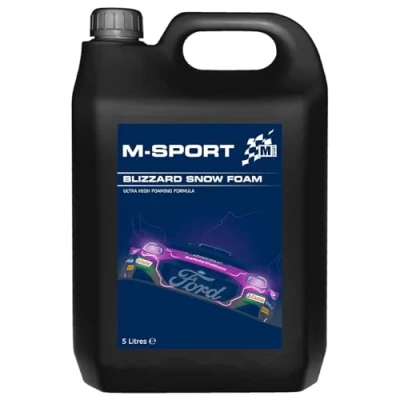 Image of M SPORT Blizzard Snow Foam 5L Extreme Cling PH Neutral Formula Wax Safe Cleans Without Stripping Protection Thick