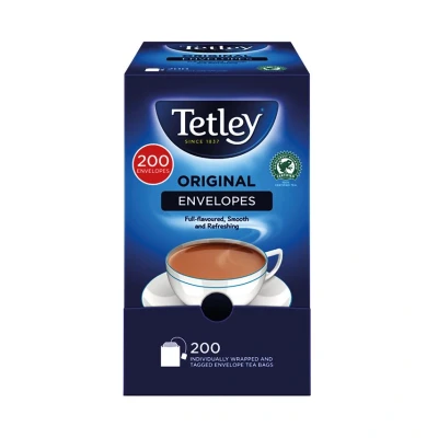 Image of Tetley Envelope Teabags, Pack of 200 A08097