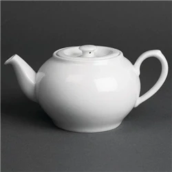Image of Royal Porcelain Oriental Teapots with Lids 600ml (2 pack)