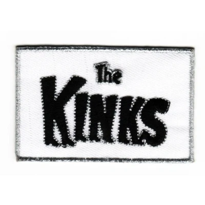 Image of Sew on Iron Embroidered Patch Badge The Kinks