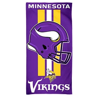 Image of McArthur NFL Beach Towel 150 x 75 cm Minnesota Vikings