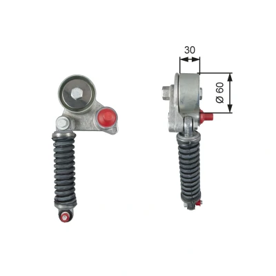 Image of 1754067JA0, 1754067JA1, 1754067JA2 Tensioner Pulley GATES T39264 PowerGrip SUZUKI: Grand Vitara 2 SUV