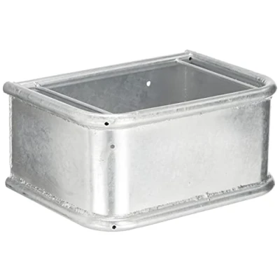 Image of Horse feeder galvanized Staal Grijs One Size