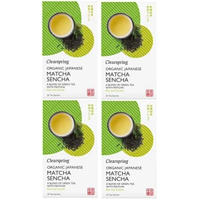 Image of (4 PACK) Clearspring Matcha Green Tea 40g 4 PACK BUNDLE