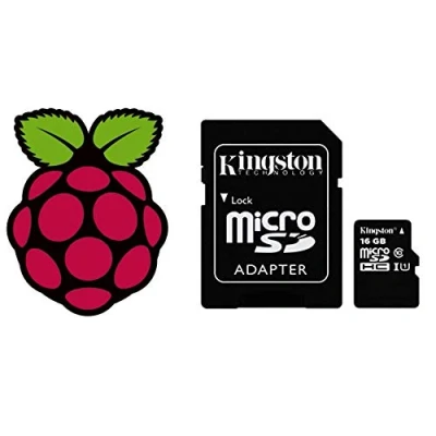 Image of High Speed Class 10 32GB Micro SD card Pre loaded with the latest Raspbian for Raspberry Pi 4, 3B+, 3 &amp; 2 (32GB Card)