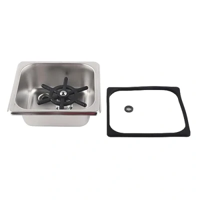 Image of Glass Bar Tea Cup Pitcher Rinser Washer Steaming Cleaner Automatic Stainless Steel Faucet for Hotel Coffee Milk