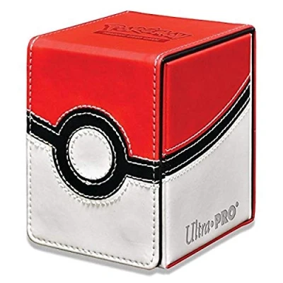 Image of Ultra Pro Alcove Flip Deck Box Pokemon Poke Ball