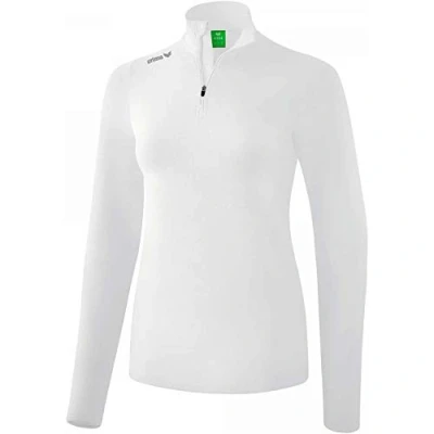 Image of Erima Women&#039;s Outdoor Basics Polo Neck Jumper, White, 36 EU