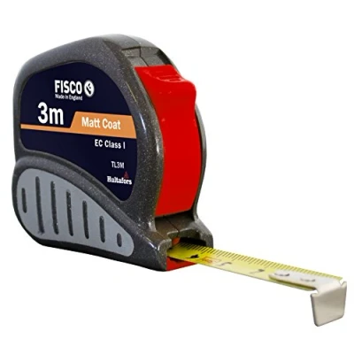 Image of FISCO TL3M Flexómetro clase I con caja ABS empuñadura de goma TRI LOK (3x13)