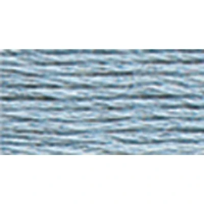 Image of DMC 117 932 6 Strand Embroidery Cotton Floss, Light Antique Blue, 8.7 Yard