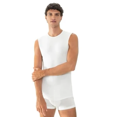 Image of Mey Noblesse City Singlet White size 4XL