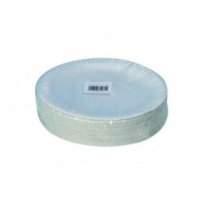 Image of CPD Jena 9 Inch Paper Plates, White