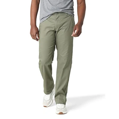 Image of Lee Men&#039;s Performance Series Extreme Comfort Straight Fit Pant, Muted Olive, 33W x 29L