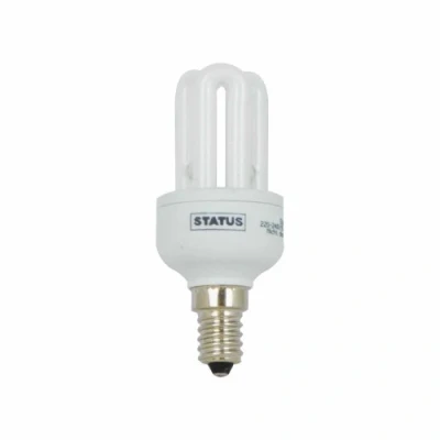 Image of Status 5 W Small Edison Cap Low Energy T2 Mini Stick CFL Bulb White