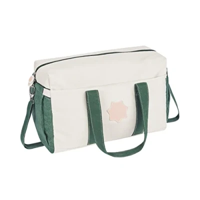 Image of Badabulle Safari Bowling baby changing bag with mat, pram clips, large capacity