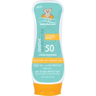 Image of Australian Gold Kids Sunscreen Lotion SPF 50 237 ml