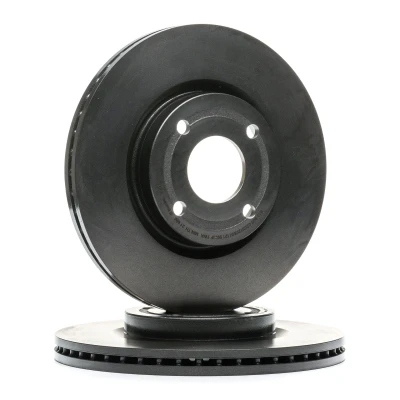 Image of 2272661, K1BC1125AB Brake disc BREMBO 09.D103.11 278mm 23mm 4 internally vented Coated High carbon FORD: FIESTA 7