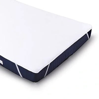 Image of Mattress Protector 100 x 200 cm Oeko Tex Certified by Lotusein, Waterproof Topper, Washable Incontinence Underlay, Breathable (100 cm)