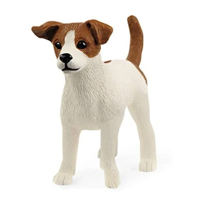 Image of schleich 13916 Jack Russell Terrier, from 3 years, FARM WORLD figurine, 5 x 2 4 cm, Brown,white