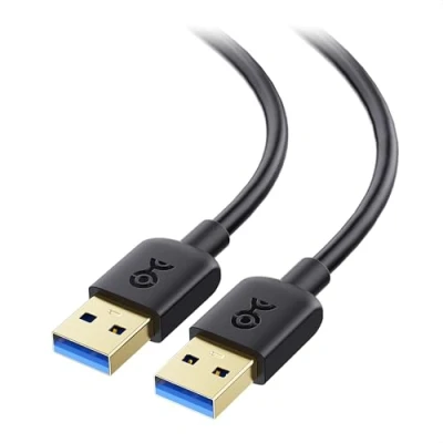 Image of Cable Matters USB 3.0 4.5m (USB to Cable, A Male Male) in Black