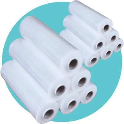 Image of Triplast Pallet Stretch Shrink Wrap Roll (400mm x 250m) Pick Qty &amp; Colour Heavy Duty Wrap, Industrial Packaging Cling Film, Strong Plastic Luggage (Clear, 12 Rolls)
