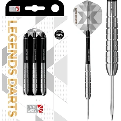 Image of Legend Darts D2879 Pro Series Torpedo Premium 90% Tungsten Steel Tip Dart Set 21g