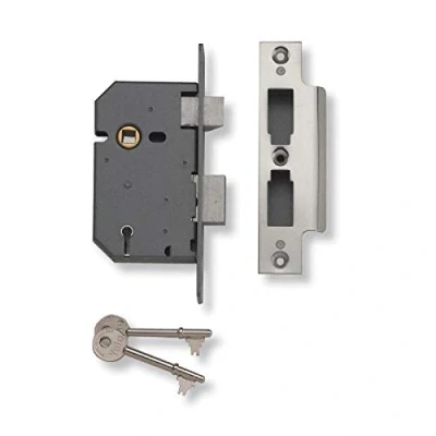 Image of Yale Hardware PM550 2.5&quot; 5 Lever Sashlock Polished Brass