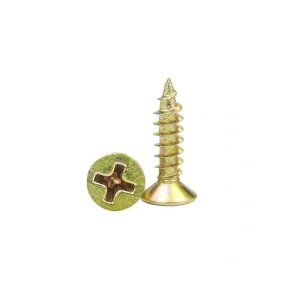 Image of 200pcs Small Wood Screws, Countersunk Self Tapping Zinc Galvanized Flat Head Screw for Furniture, Woodworking, DIY Model Fixing, M3 x 16mm