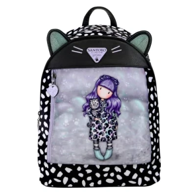 Image of Santoro Gorjuss (Wild) Large Rucksack Smitten Kitten