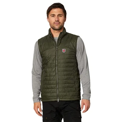 Image of Fjallraven 87076 662 Expedition X Lätt vest M Sports Men&#039;s Deep Forest Size XXL