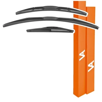 Image of VIA ALBION® Wiper Blades for SUZUKI VITARA Mk4 (2015 onwards) All Weather Front &amp; Rear Wipers Set