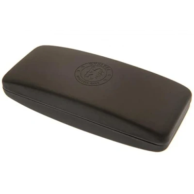 Image of Chelsea FC Glasses Case (One Size) (Black)