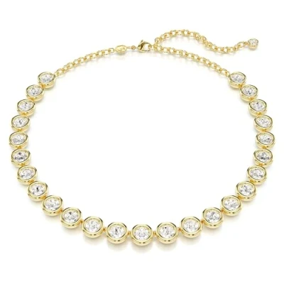 Image of Swarovski Imber Women&#039;s Necklace Gold Plated 5682585