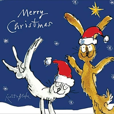 Image of Pack of 5 Festive Friends Charity Christmas Cards Supporting Multiple Charities 457630
