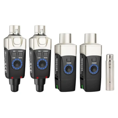 Image of Xvive U3D Dual Wireless Audio System for Dynamic Microphones and Active Monitors