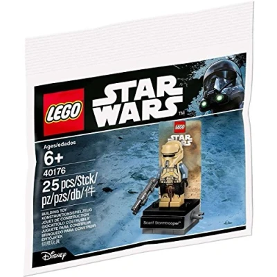 Image of Lego.Star Wars SCARIF STORMTROOPER Minifigure Polybag 40176 Set (Bagged)