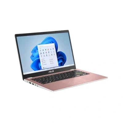 Image of ASUS Vivobook 14 E410MA 14&quot; Full HD Laptop with Microsoft Office 365 (Intel Celeron N4020, 4GB RAM, 64GB eMMC, Windows 11 S Mode) Ships 1 Year Subscription, Rose Pink